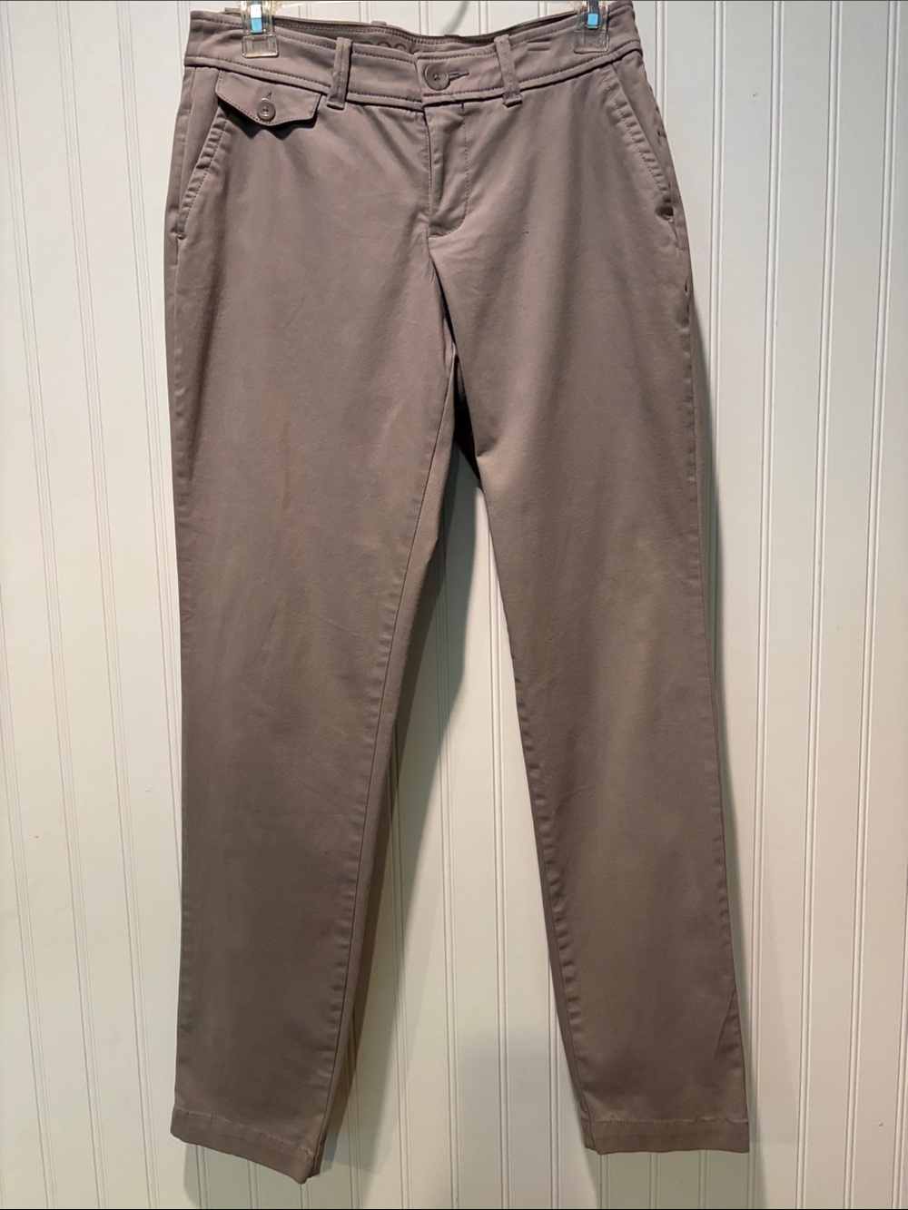 Nwt Dockers Straight Leg Gray Casual Chinos - Straight Fit Size 6